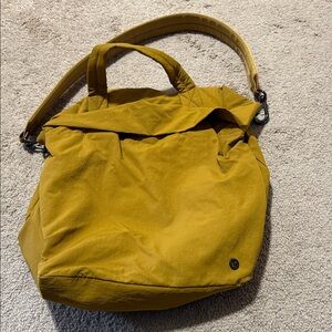 Lululemon Athletica Mustard Shoulder Bag